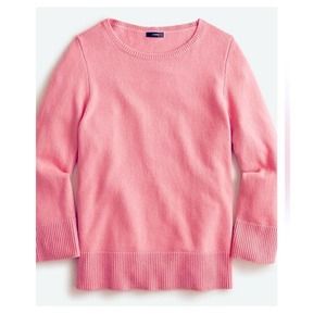 J. Crew Womens Women Recycled Cashmereoversized crewneck sweater NWT 0039